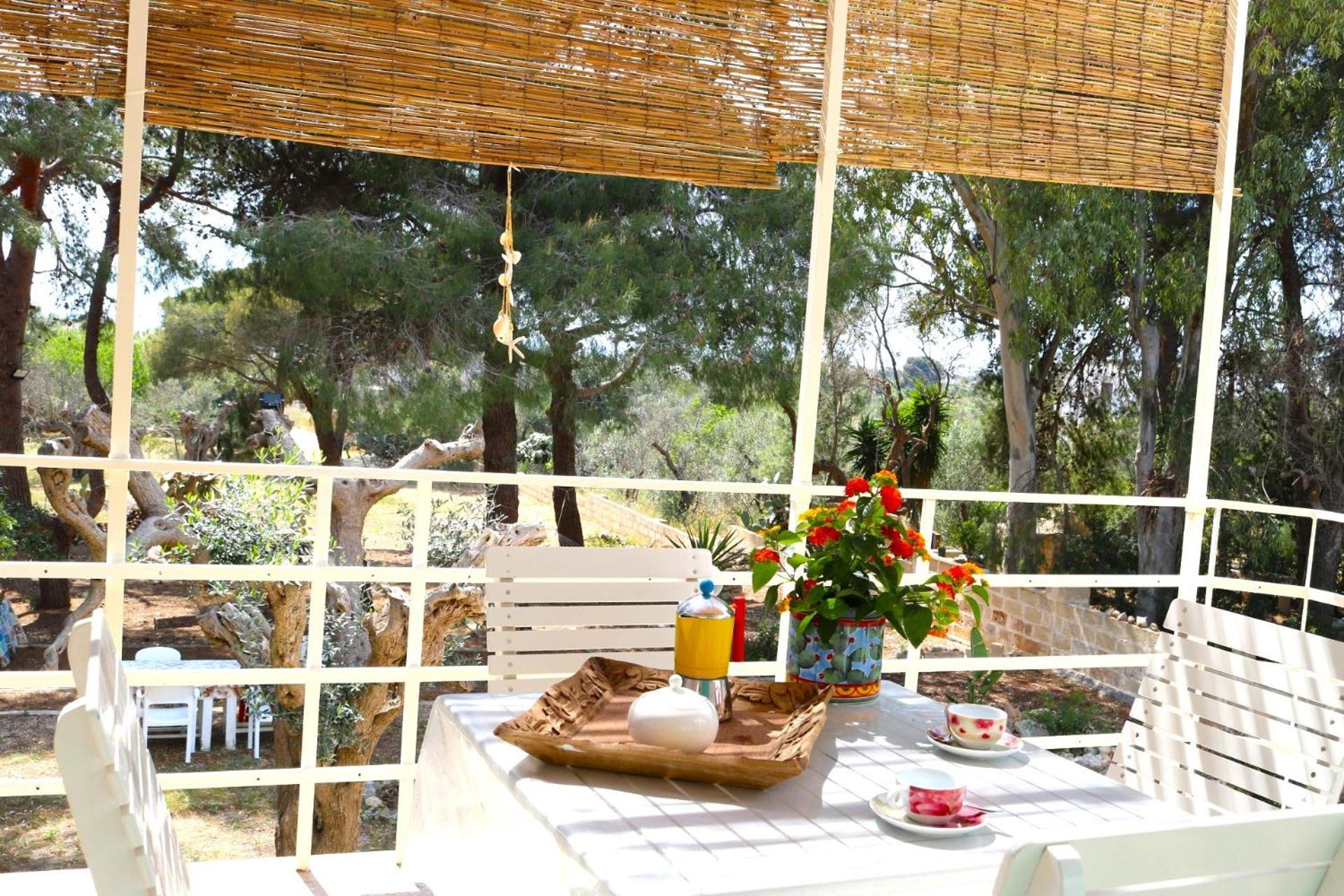 Villa Maria In Puglia Con Pineta Vicino Al Mare ตอร์เรซูดา ภายนอก รูปภาพ